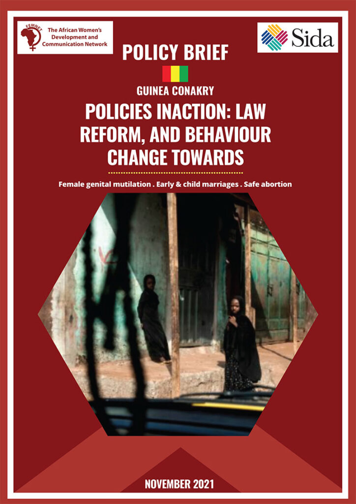 Policy Brief: Policies Inaction: Law, Reform and Behavior change - Guinea