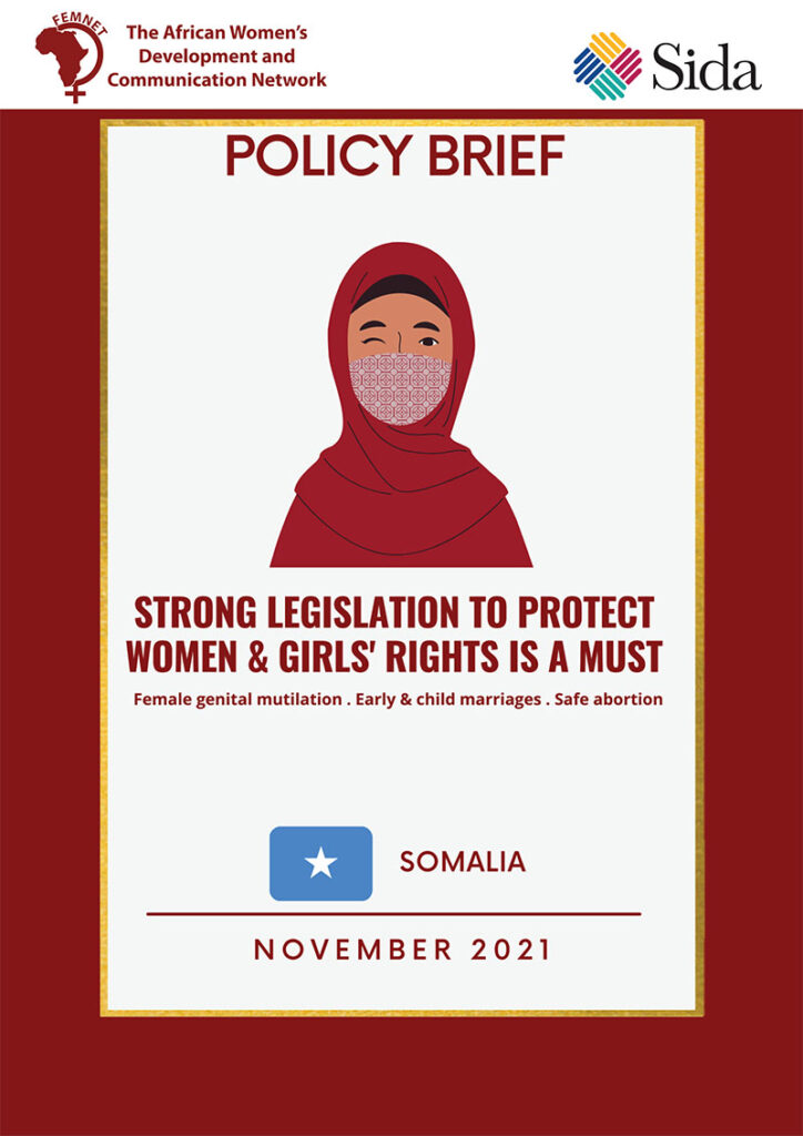 Policy Brief: Strong legislation to protect women & girls' rights is a must - Somalia